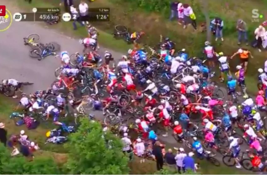  Mulher que provocou acidente no Tour de France é presa