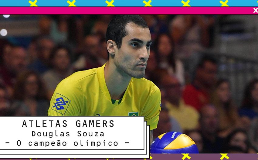  Gamer, Douglas Souza é a nova cara do vôlei brasileiro
