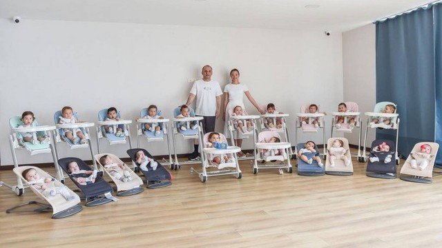 Em busca de mais de 100 filhos, casal chega a 21 herdeiros gerados por barrigas solidárias