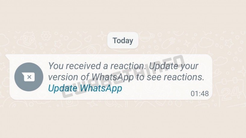  WhatsApp terá função de “reagir” a mensagens, como Instagram e Facebook