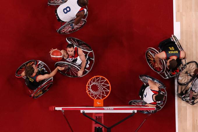  O que muda no basquete em cadeira de rodas das Paralimpíadas?