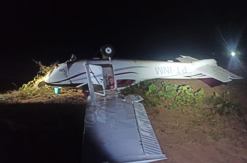  Caça da FAB intercepta e derruba aeronave no norte do Mato Grosso