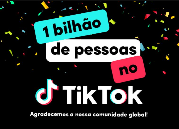  App mais baixado do mundo, TikTok chega a 1 bilhão de usuários