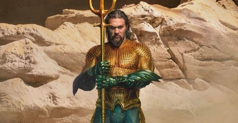  ‘Aquaman 2’: Jason Momoa mostra novo uniforme para sequência do longa