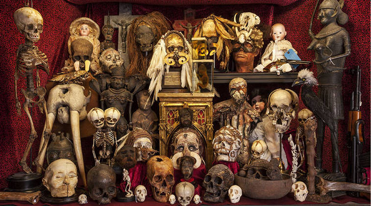  Museu mais bizarro do mundo tem esqueletos e calcinhas de rainha