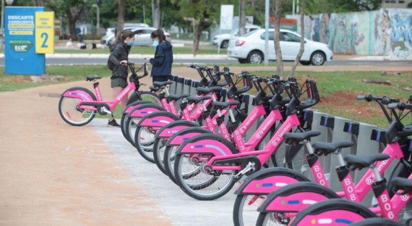  Brasília inaugura sistema de bicicletas compartilhadas