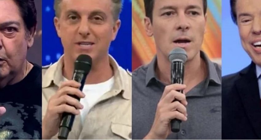  Faustão, Faro, Huck ou Silvio: saiba quem é mais caro da TV