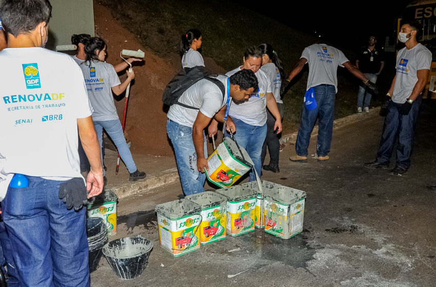  RenovaDF faz manutenção em viadutos e túneis no Plano Piloto