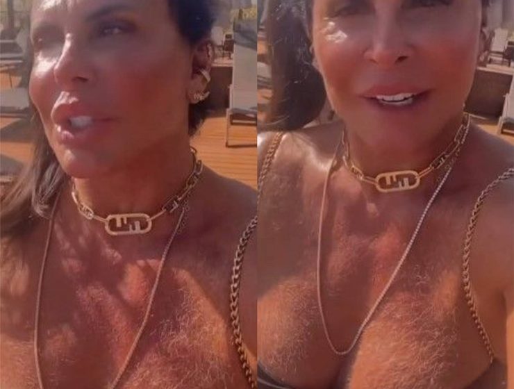  Gretchen rebate críticas ao mostrar pelos no peitoral: E “ como é que uma pessoatem coragem de se preocupar com os pelos que eu tenho no peito”