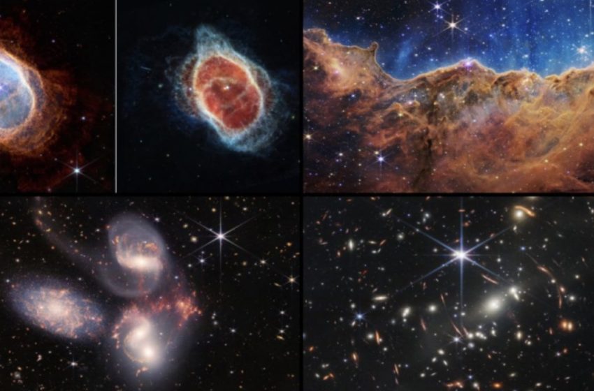  Confira imagens inéditas do Universo capturadas pelo telescópio espacial James Webb 