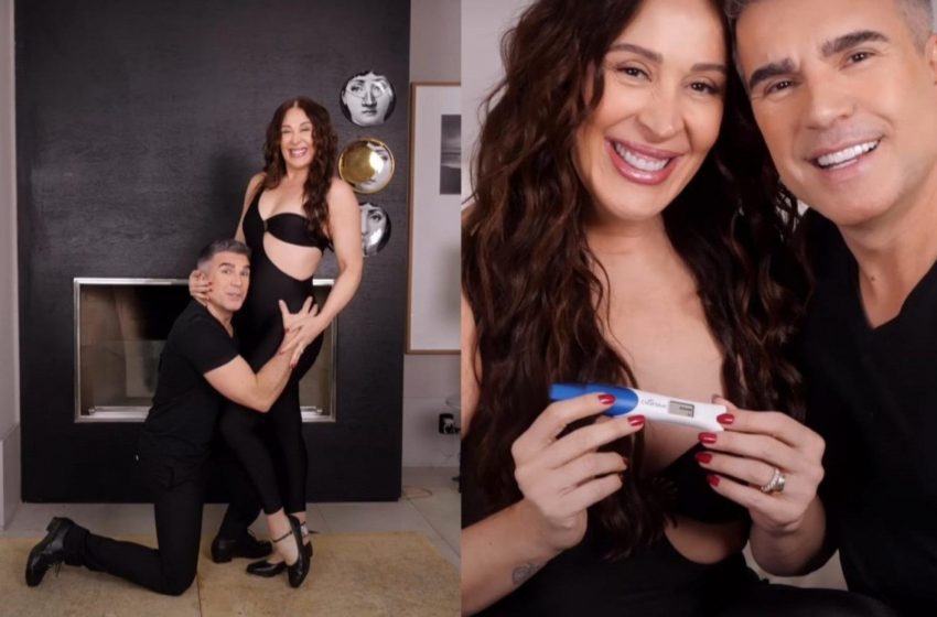  Aos 55 anos, Claudia Raia anuncia gravidez com Jarbas Homem de Mello