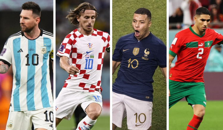  Saiba quem é quem nas semifinais da Copa do Mundo do Catar