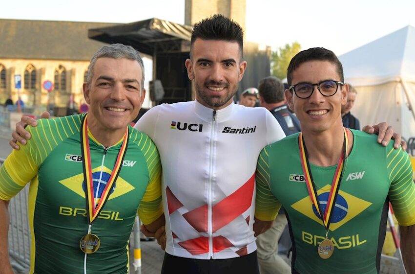  André Grizante é ouro e Brasil termina Copa do Mundo de ciclismo na Bélgica com quatro pódios