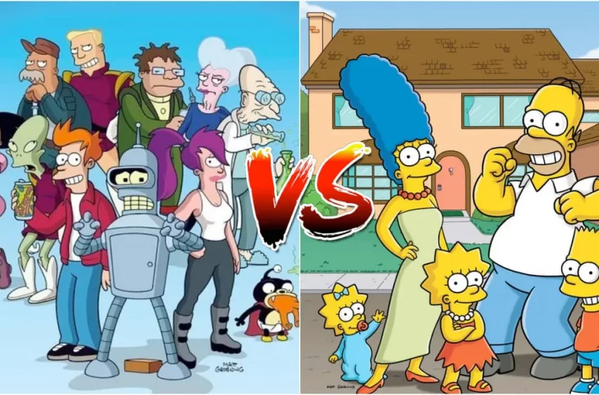  Futurama x Os Simpsons: qual é o melhor?