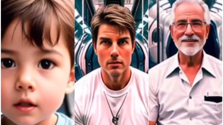  Tom Cruise, Jolie, Will Smith: artista usa IA e cria “linha do tempo” de famosos
