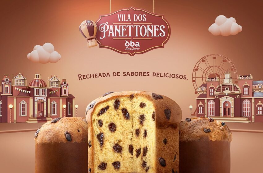  Oba Hortifruti apresenta o conceito “Vila dos Panettones”