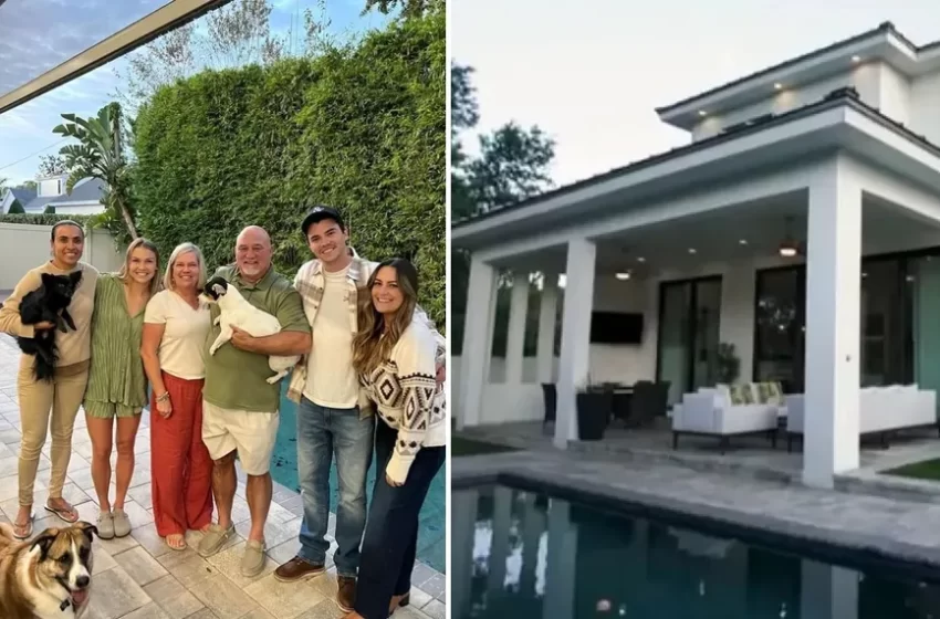  Marta recebe família da namorada para primeiro churrasco em nova mansão de R$ 8,5 milhões nos EUA