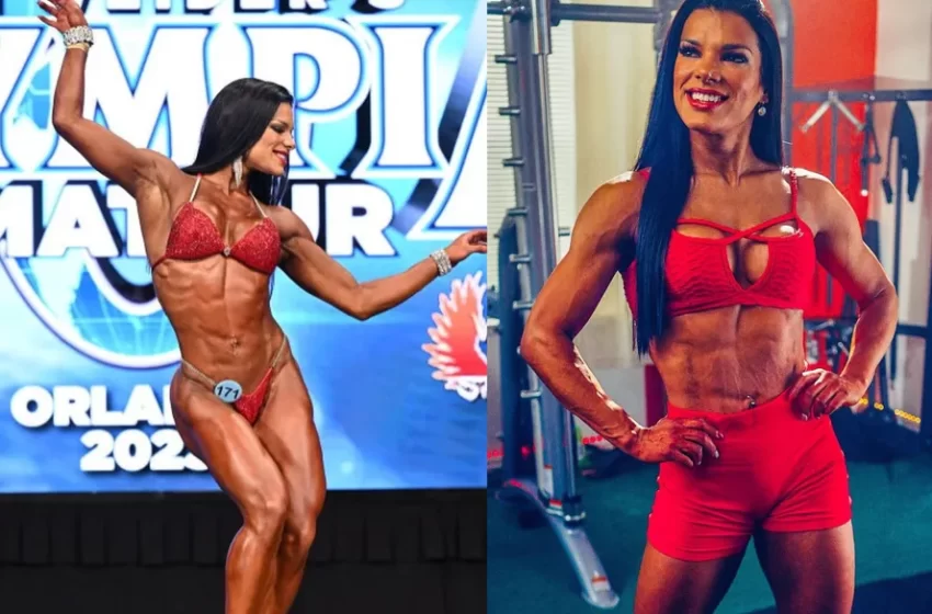  Ex-morena do Tchan ganha prêmio de melhor atleta em fisiculturismo em Orlando: ‘tenho força acima da média’