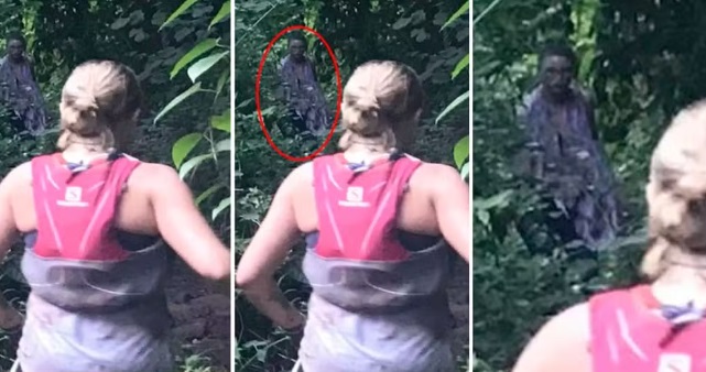 Vídeo aterrorizante mostra corredora se deparando com ‘demônio’ durante corrida no Havaí; assista