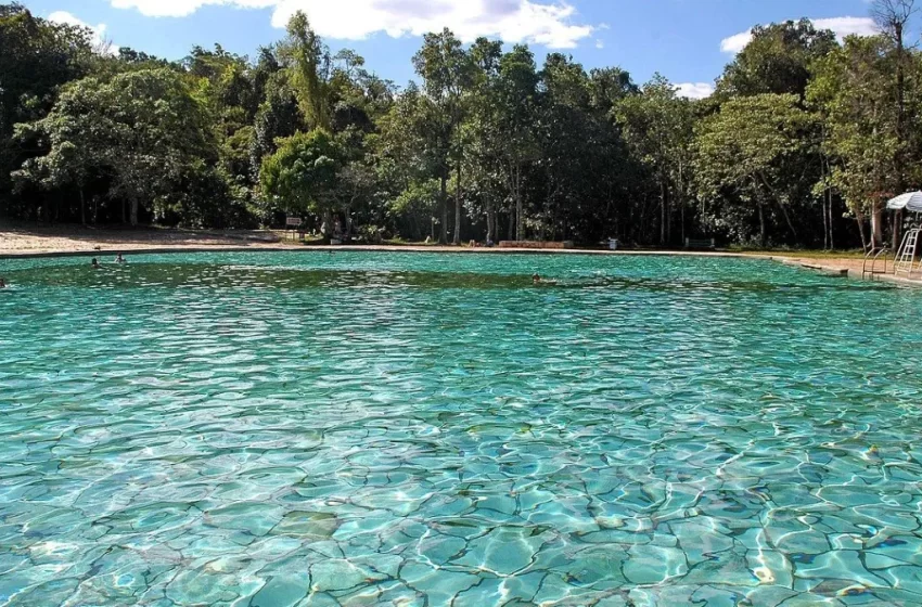  Brasília tem parque com piscinas de água mineral a 10 km do centro