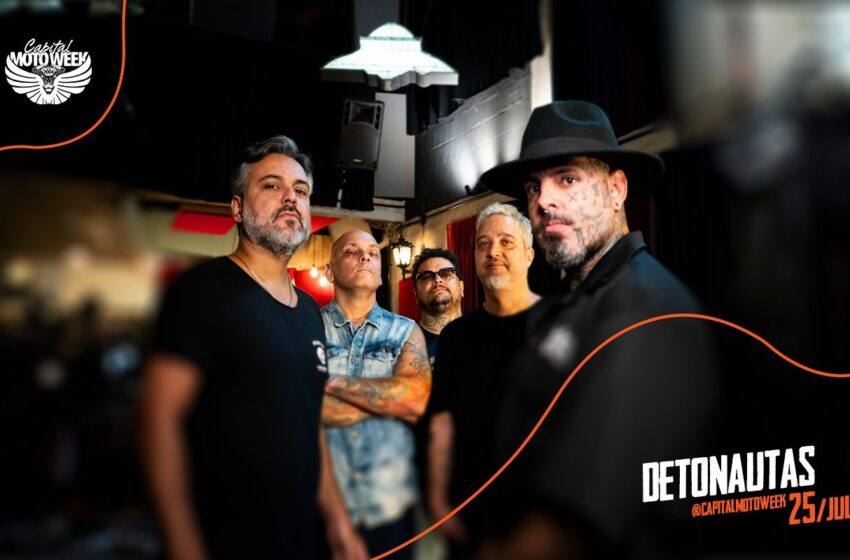  Detonautas Roque Clube estará no Capital Moto Week 2024
