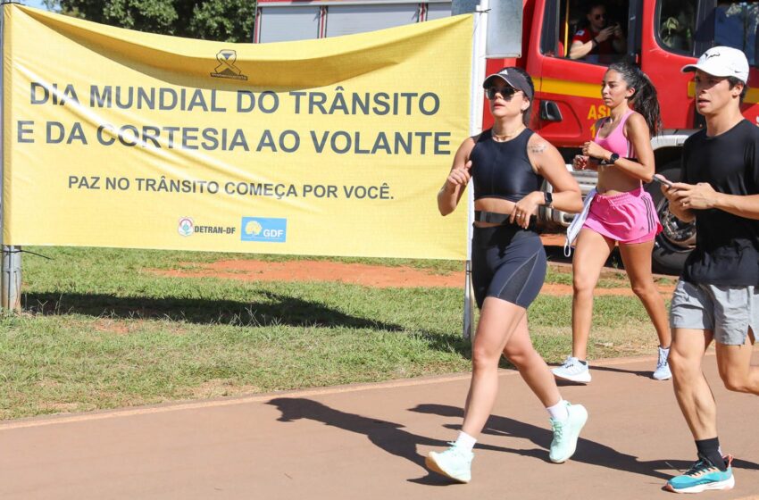  Dia Mundial do Trânsito e da Cortesia ao Volante é celebrado no Parque da Cidade