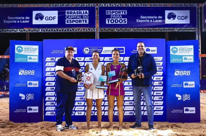  Brasília tem finais emocionantes em um dos principais torneios de beach tennis do mundo