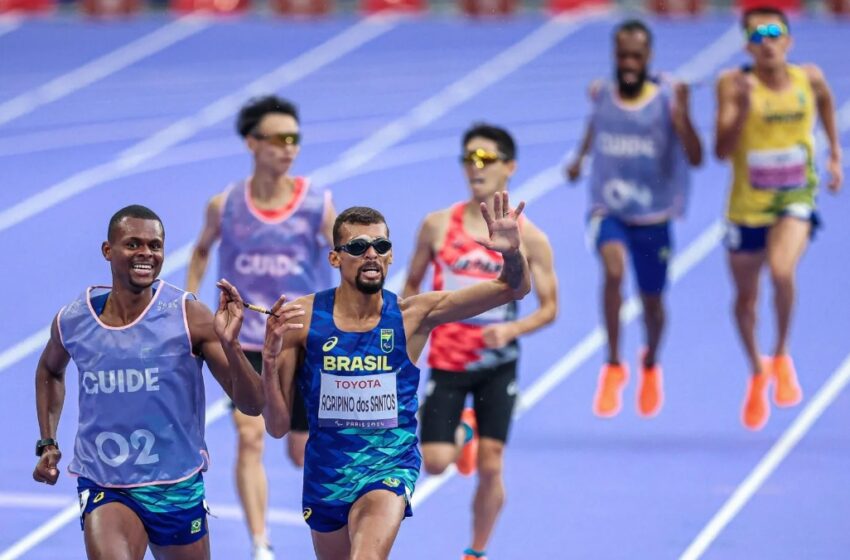  Paralimpíada: Brasil faz dobradinha e quebra recorde mundial nos 5 mil metros da classe T11