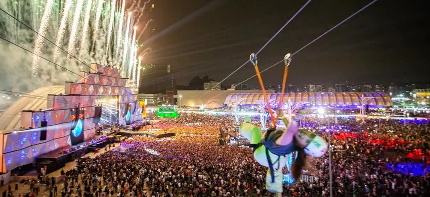  Confira o que fazer no Rock in Rio além dos shows: festival tem brinquedos, espetáculos, feiras e outras atividades