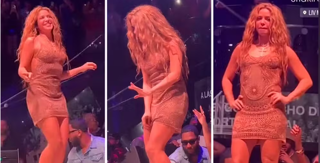 Shakira abandona palco após perceber fãs filmando debaixo de seu vestido: ‘Gente nojenta’; vídeo