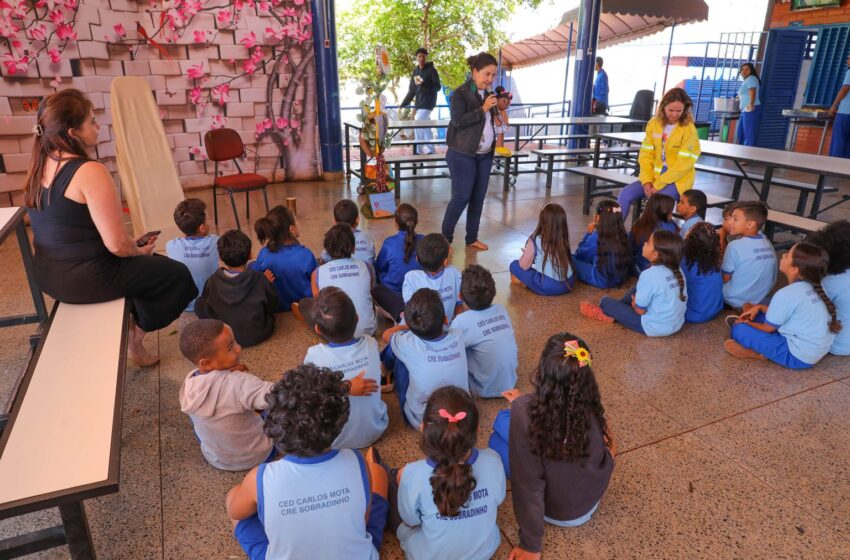  Brincadeiras e atividades lúdicas ensinam crianças sobre os riscos dos incêndios florestais para o Cerrado