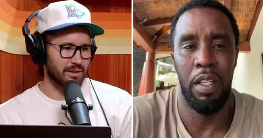  Comediante choca ao detalhar vez em que foi com sua namorada à maratona sexual de Diddy em mansão de oito andares: ‘Só piorava’