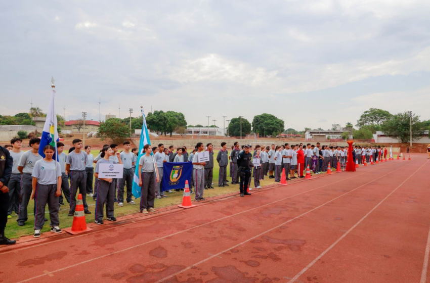  Olimpíadas das escolas cívico-militares reúnem 2 mil estudantes de 17 unidades do DF