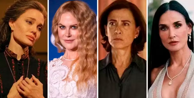  Por que Fernanda Torres enfrenta Angelina Jolie e Nicole Kidman e não Demi Moore no Globo de Ouro