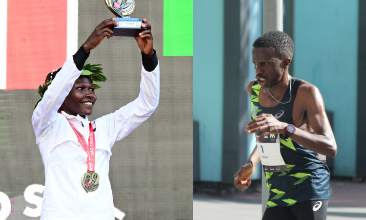  Agnes Keino e Wilson Too, do Quênia, vencem a 99ª edição da Corrida Internacional de São Silvestre