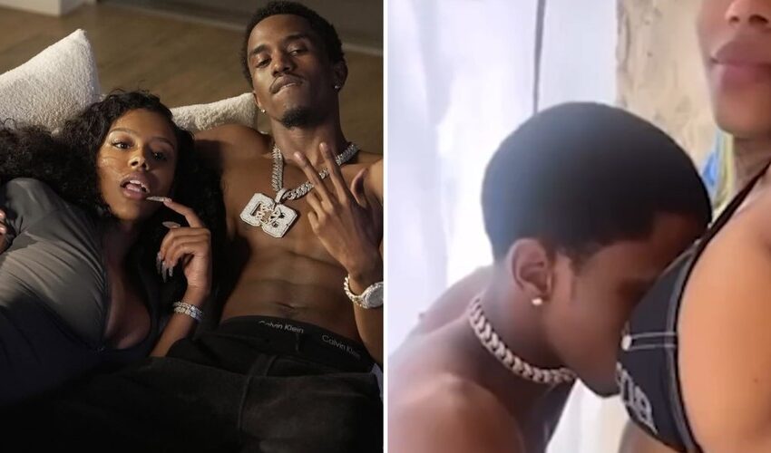  Filho de Diddy causa polêmica ao compartilhar vídeo de ‘preliminares’ com a namorada na praia: ‘Não se posta isso’