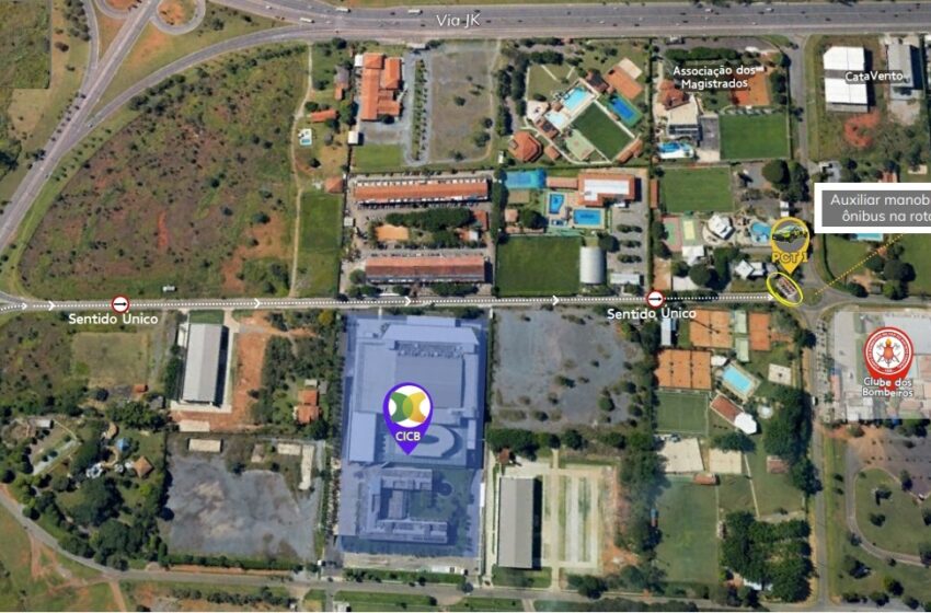  Festival de Educação altera o trânsito no Setor de Clubes Sul a partir desta terça (11)