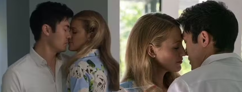  Blake Lively revela que improvisou cena em que ‘agarra’ partes íntimas de ator em vídeo resgatado na web e recebe enxurrada de críticas: ‘Selvagem’