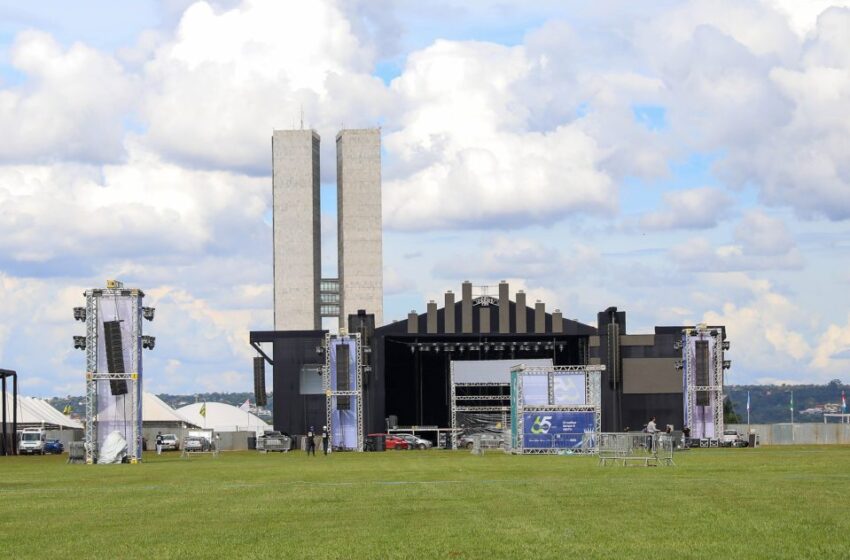 Contagem regressiva: População se prepara para curtir atrações locais e nacionais nos 65 anos de Brasília
