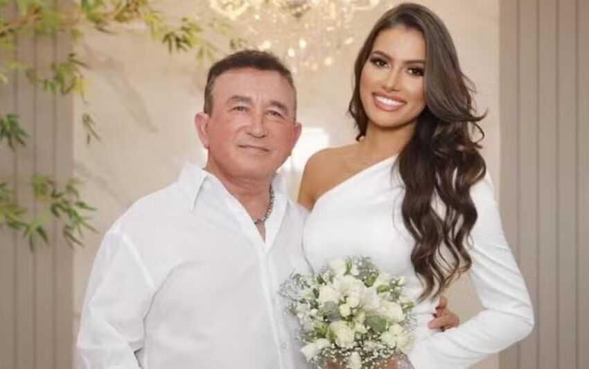  Médico de Amado Batista diz que cantor tomou ‘plus de testosterona’ para se casar com miss 51 anos mais jovem