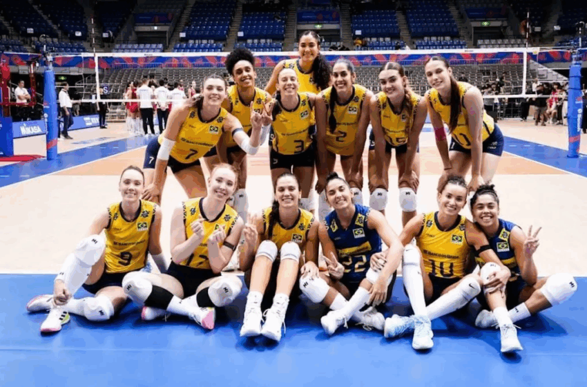  Confrontos das quartas da Liga das Nações Feminina de Vôlei são definidos