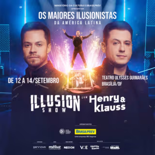  Illusion Show com Henry & Klauss em Brasília