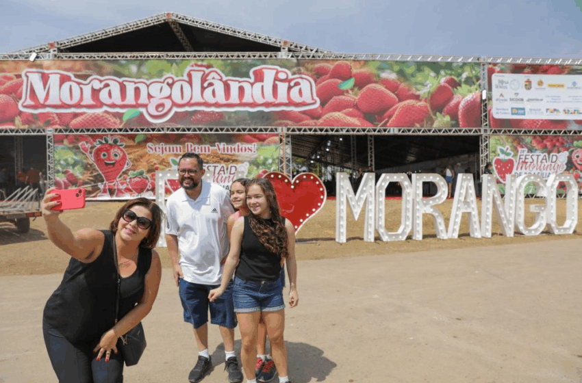  29ª edição da Festa do Morango reúne mais de 500 mil pessoas e movimenta R$ 55 milhões