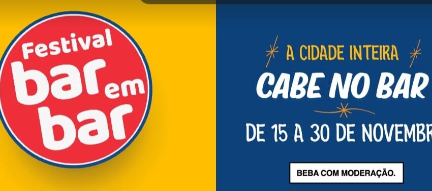  19º Festival Bar em Bar Chega a Brasília