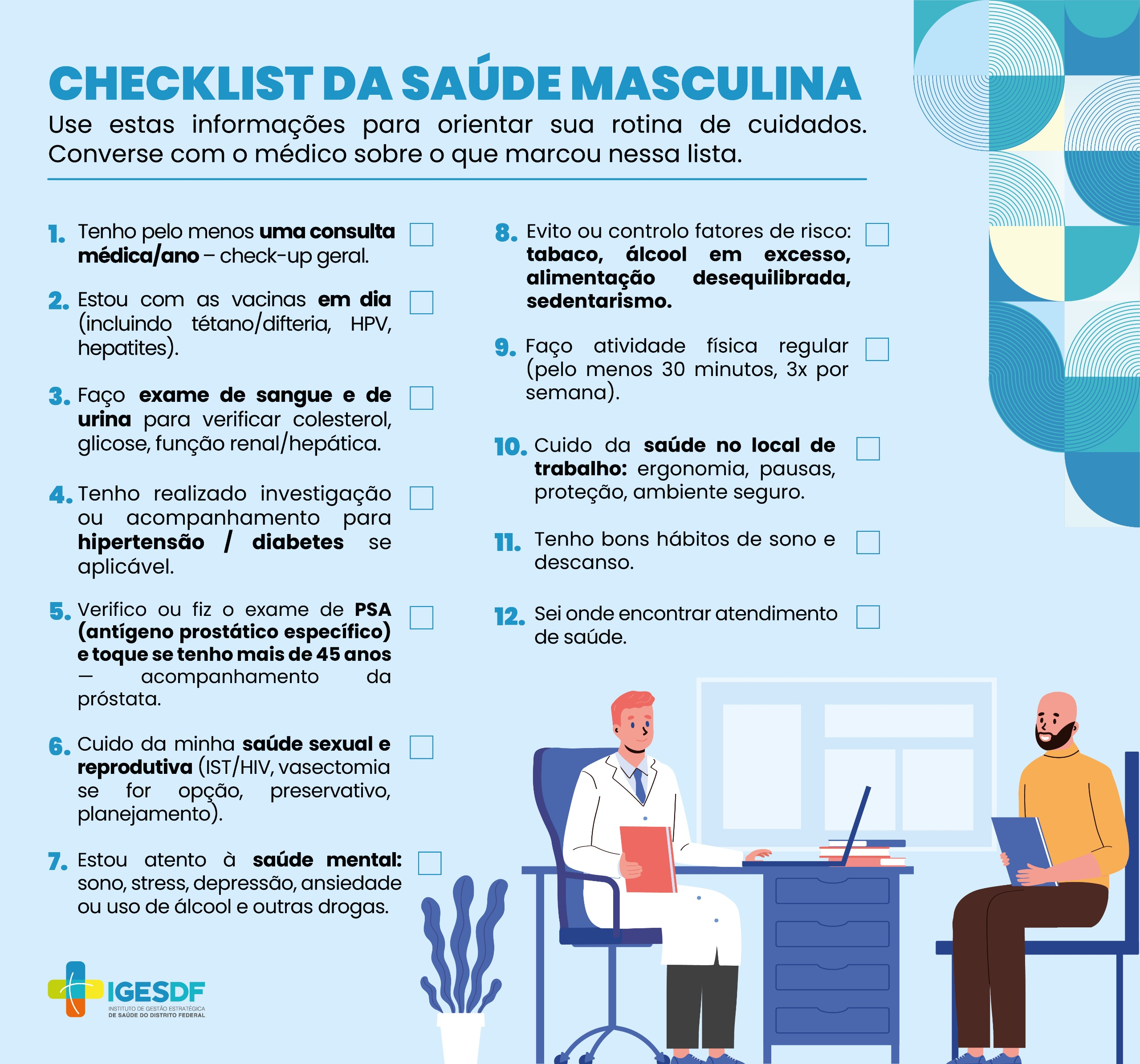  Novembro Azul reforça importância da prevenção ao câncer de próstata