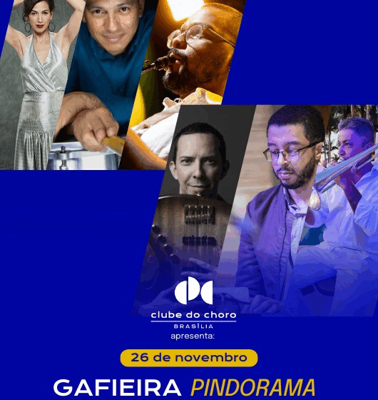  Gafieira Pindorama chega ao Clube do Choro no dia 26 de novembro e promete noite inesquecível